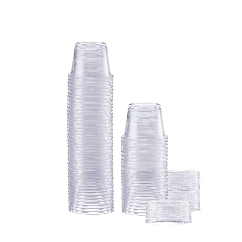 1 Oz Soufflé Cups With Lids – Compact Portion Control, 100-Count 1