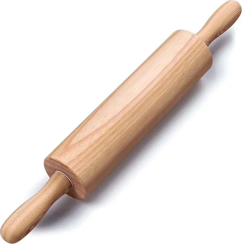 10-Inch Solid Hardwood Rolling Pin For Dough 1