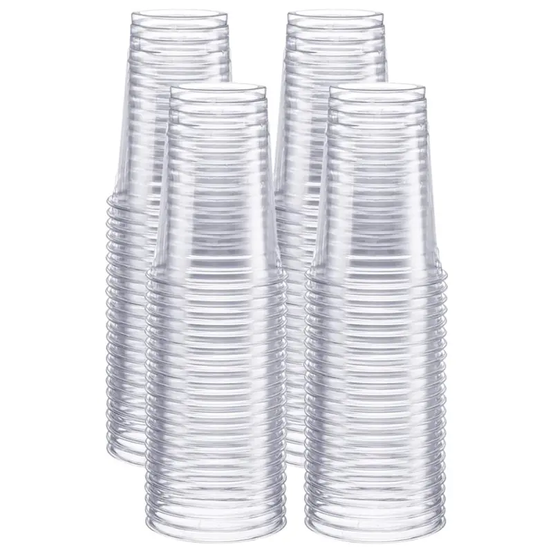 10 Oz Pet Clear Plastic Drinking Cups – 1000 Count 1