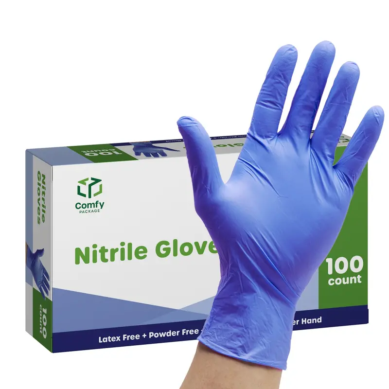 1000-Count Powder-Free X-Large Nitrile Gloves – Industrial-Grade Protection 1