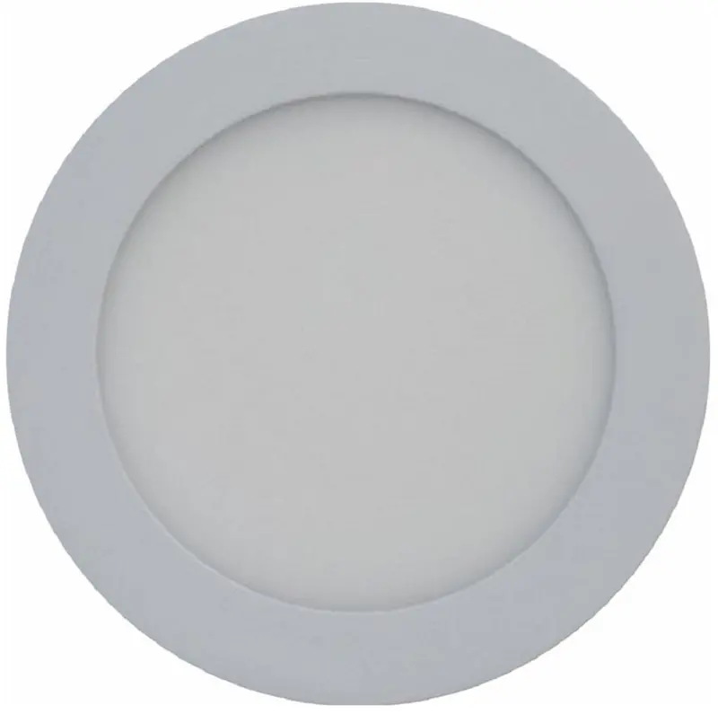 12W Round Recessed Led Panel – Cool White 1