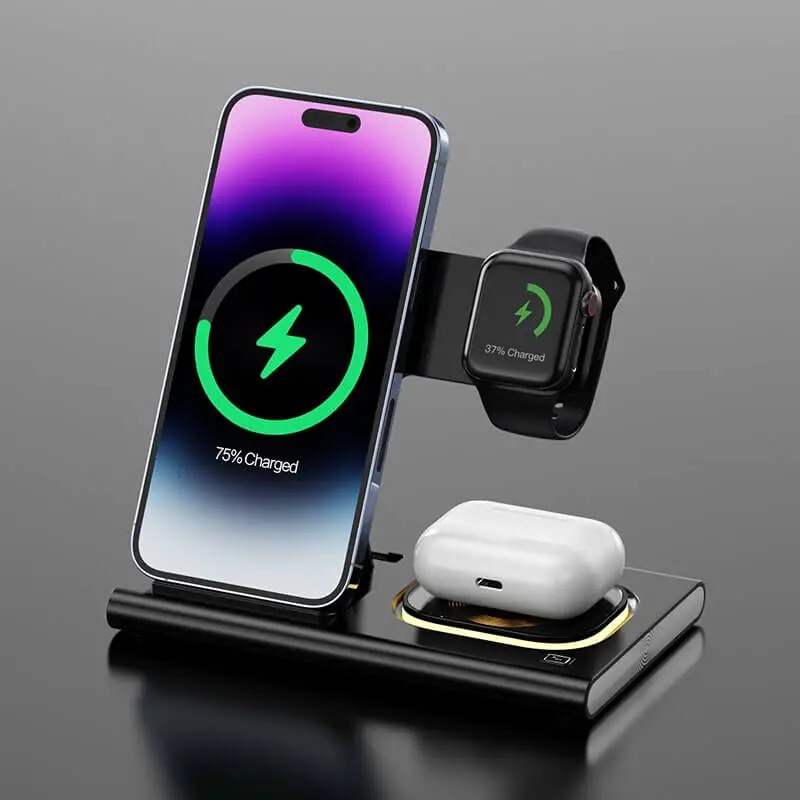3-In-1 Qi Wireless Charging Pad – Maxcharger 1