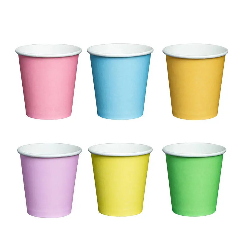 3 Oz Assorted Color Paper Mouthwash Cups – 3,000-Count Mini Bathroom Cups 1