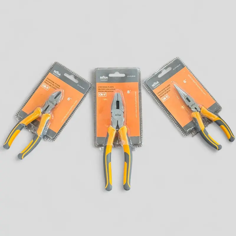3-Piece Chrome Vanadium Plier Set 1