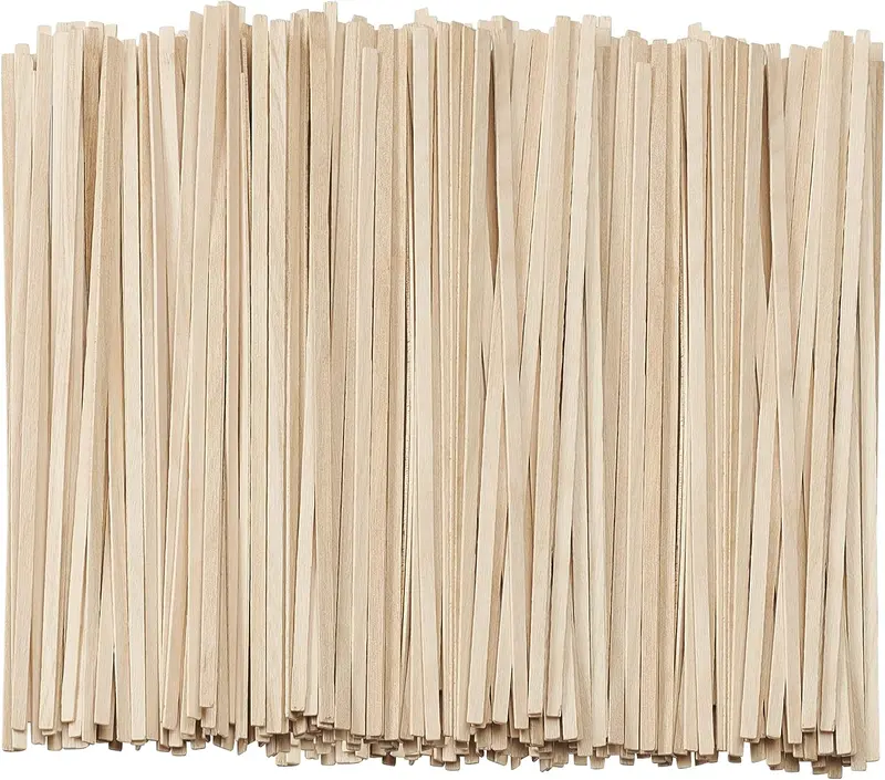 5-Inch Natural Wooden Coffee Stirrers – 1000-Pack Eco-Friendly Stir Sticks 1