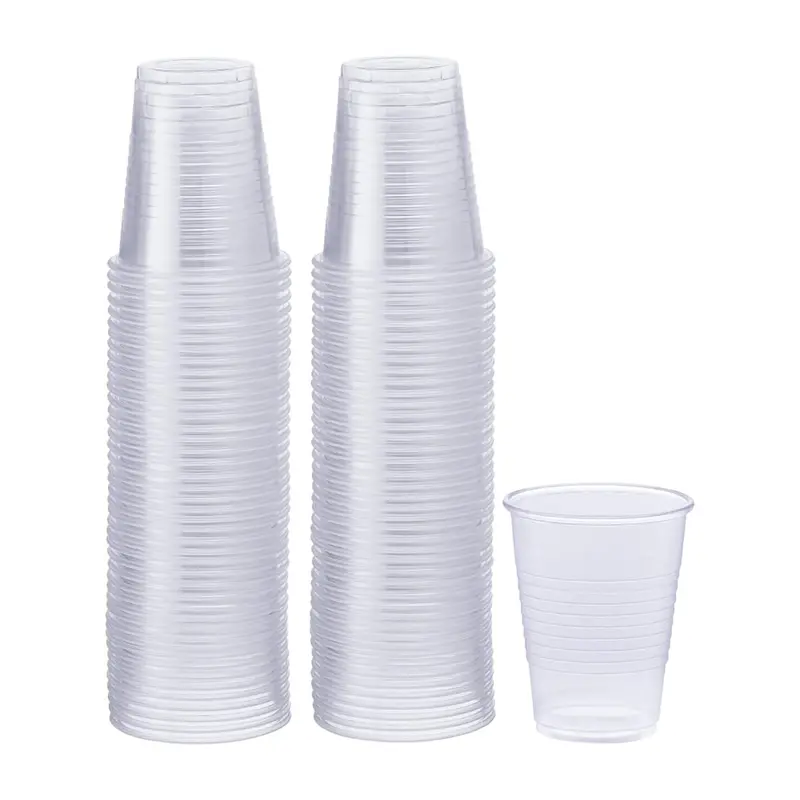 5-Ounce Clear Plastic Serving Cups – 500-Count Chilled Drink Or Dessert Cups 1