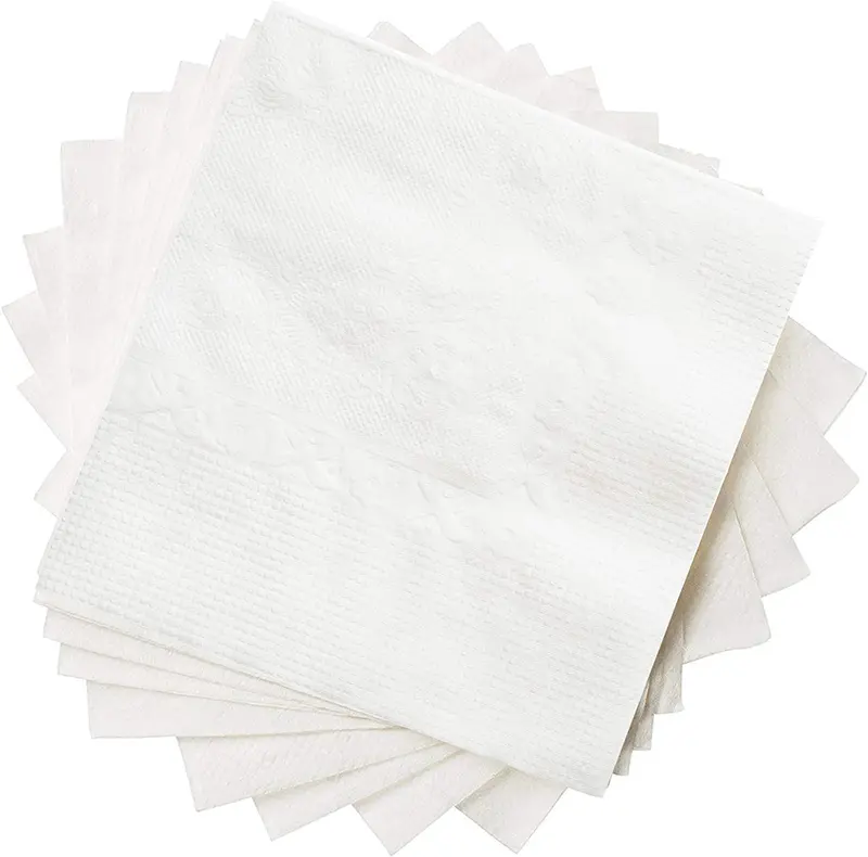 500-Pack White 1-Ply Beverage Napkins – Cocktail-Size, Restaurant-Quality Paper 1