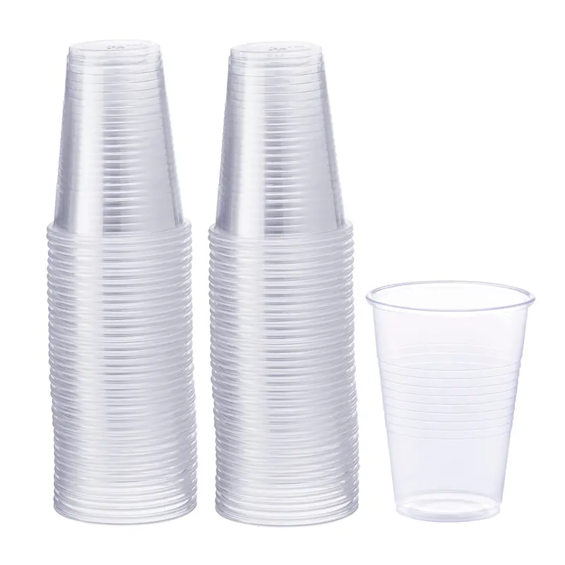 9 Oz Clear Lightweight Plastic Cups For Events (500 Count) 1