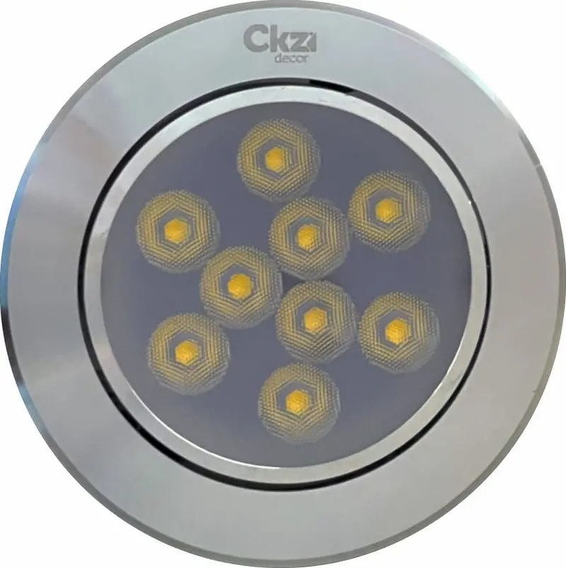 9W Cool White Adjustable Aluminum Led Spotlight 1