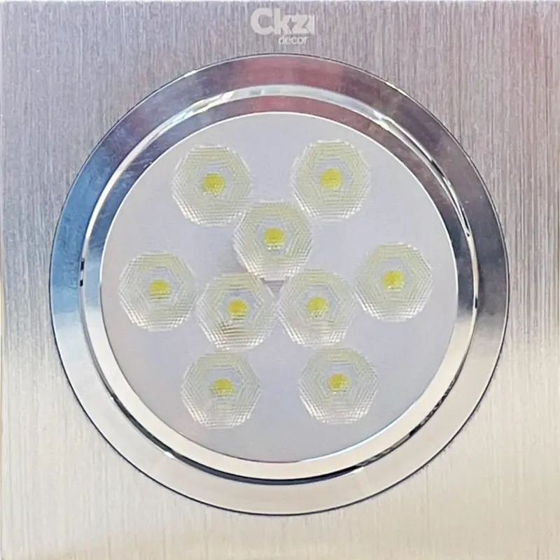 9W Cool White Aluminum Adjustable Led Spotlight 1