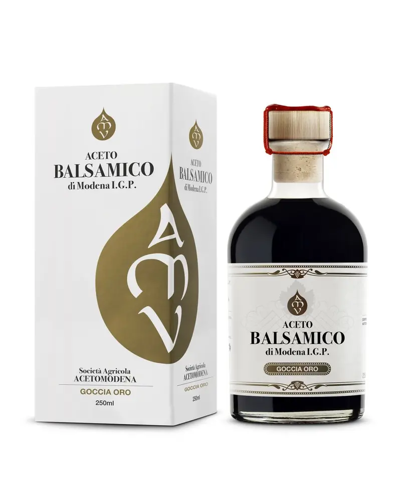 Aceto Modena Goccia Oro Aged Gold Balsamic Vinegar (250Ml) 1