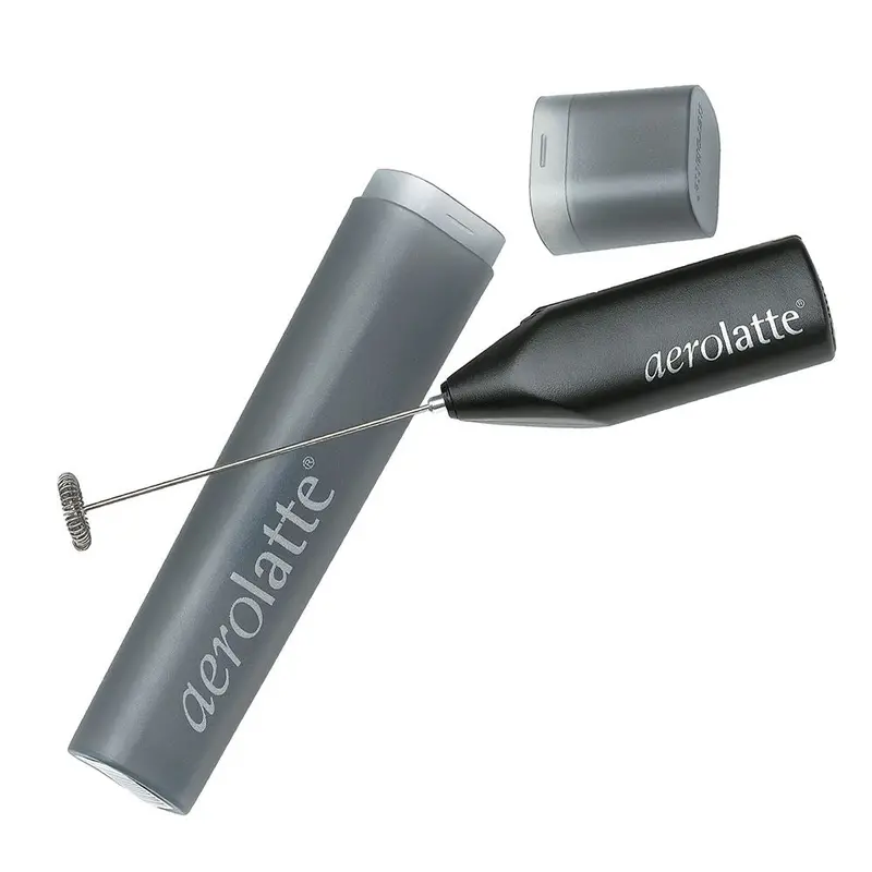 Aerolatte Portable Milk Frother For Hot And Cold Foam, Black 1
