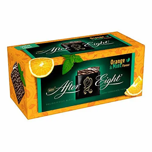 After Eight Orange & Mint Dark Chocolate Selection – 200G Box 1