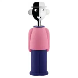 Alessi Alessandro M. Bottle Opener – Rosy Pink Accent 1
