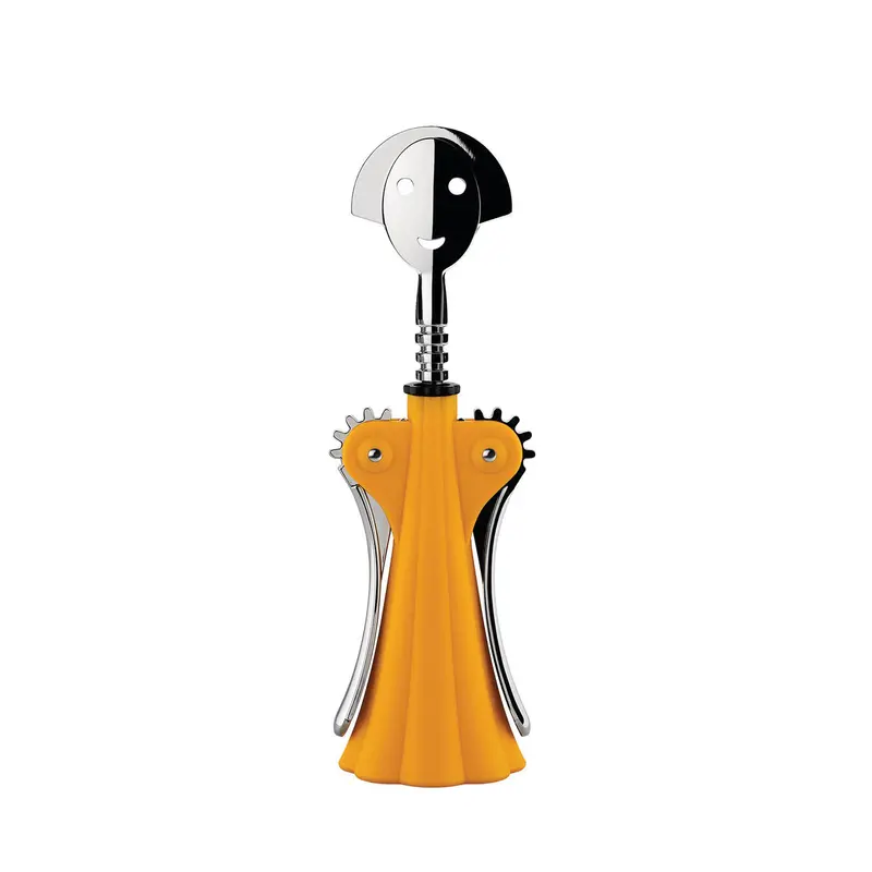 Alessi Anna G. Corkscrew In Yellow 1