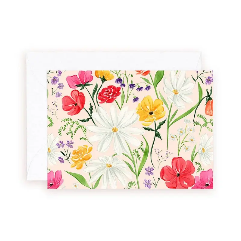 Almeida Illustrations Mini Wildflower Botanical Card 1