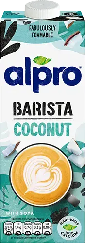 Alpro Barista Coconut Milk (Plant-Based, Barista Blend) 1
