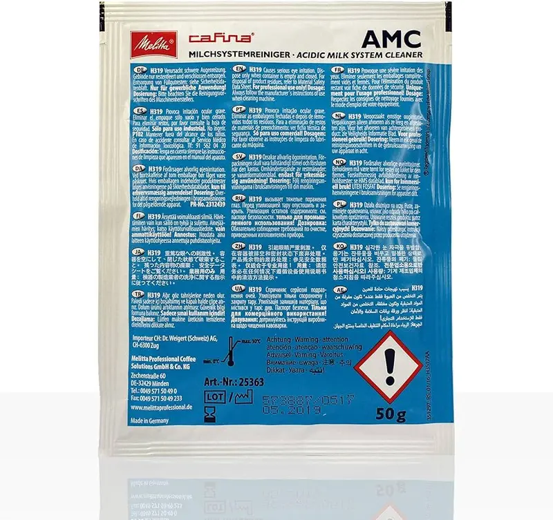 Amc Cleaner – Single-Dose Detergent Packet For Coffee Machines 1