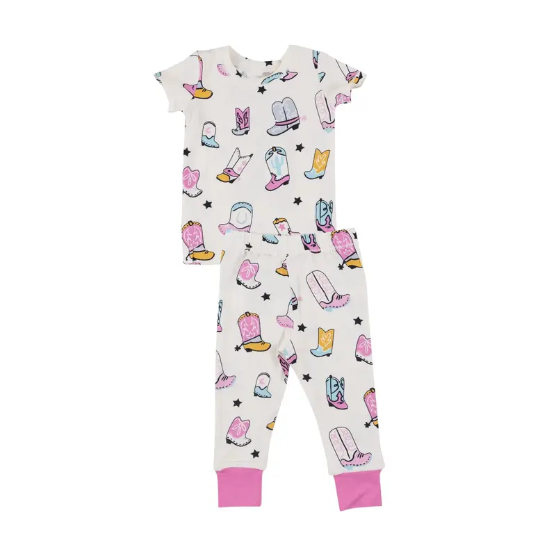 Angel Dear Boots Pink Matching Lounge Set For Babies 1
