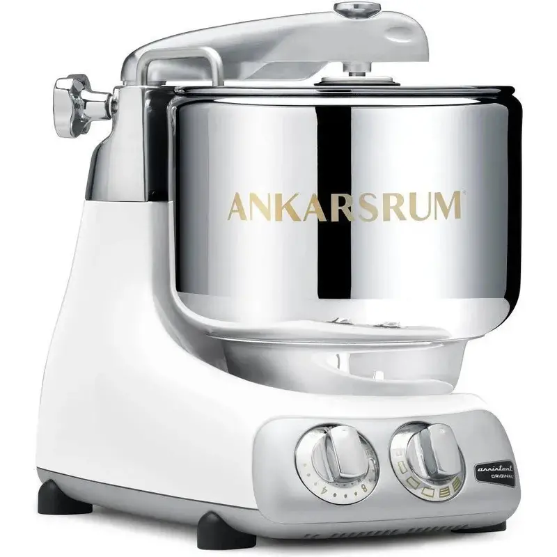 Ankarsrum Glossy White Stand Mixer – Model Akm6230Gw 1