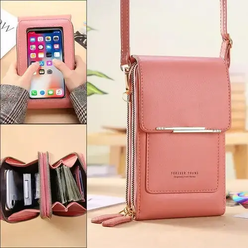 Anti-Theft Leather Crossbody Bag For Women – Secure & Stylish 1