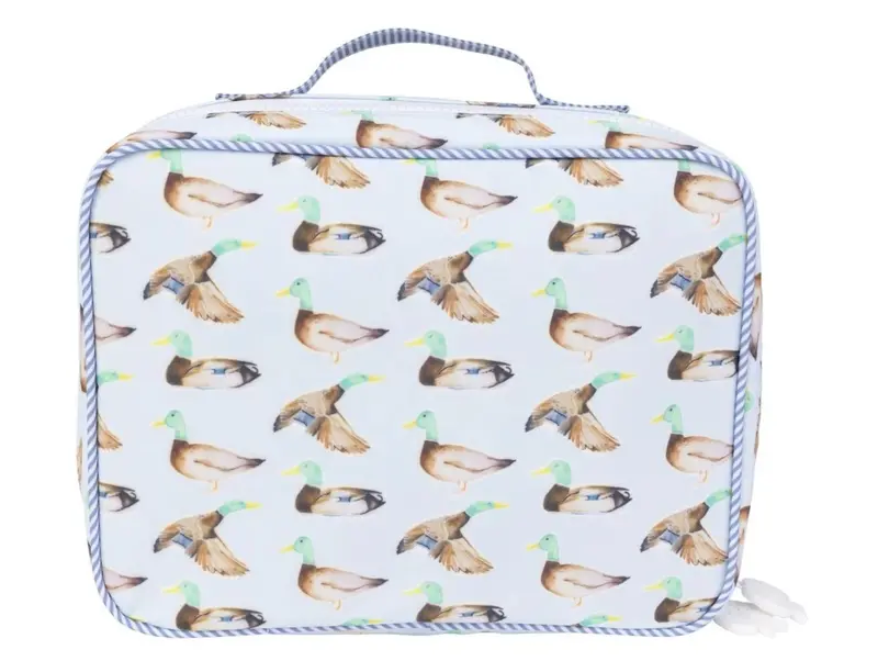Apple Of My Isla Duck-Pattern Insulated Lunch Box 1