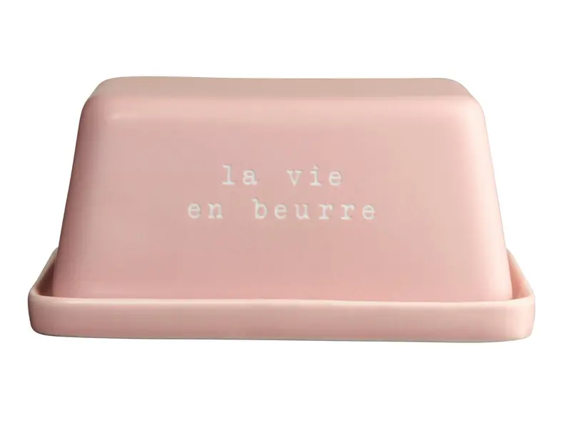 Asa Butter Dish – 'La Vie En Beurre' Motif, 16 × 11 × 7.5 Cm 1
