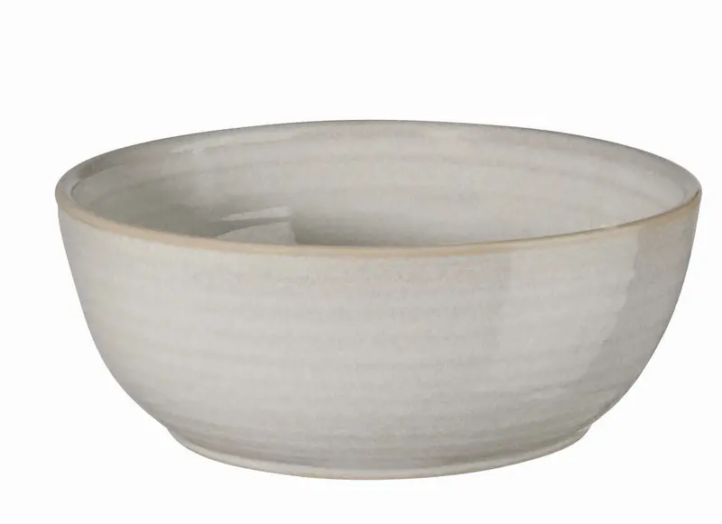 Asa Cauliflower Design Poké Bowl – Contemporary Ceramic Serving Bowl 1
