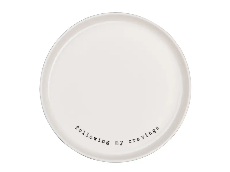 Asa Dessert Plate – 'Following My Cravings', 22 Cm Diameter, 2.3 Cm Height 1