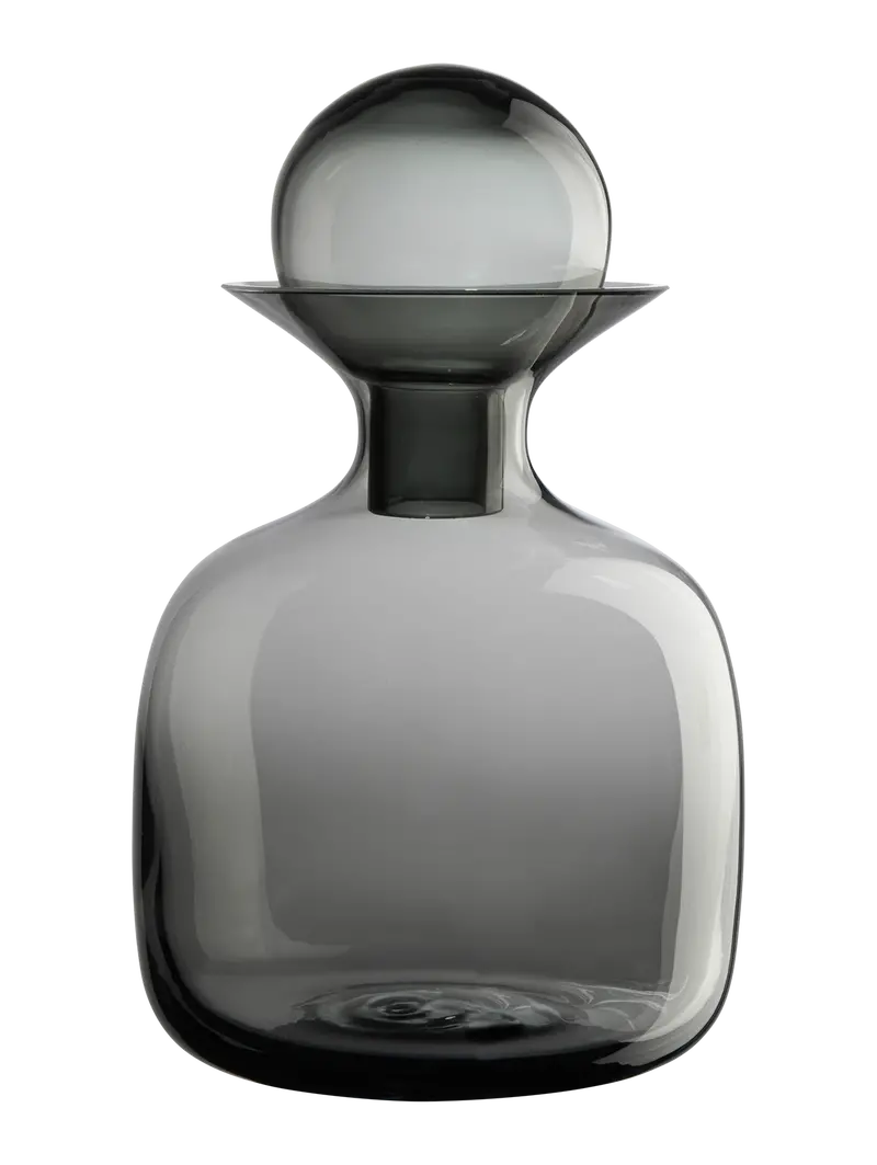 Asa Large Grey Glass Carafe – 1.5 Liter Capacity 1