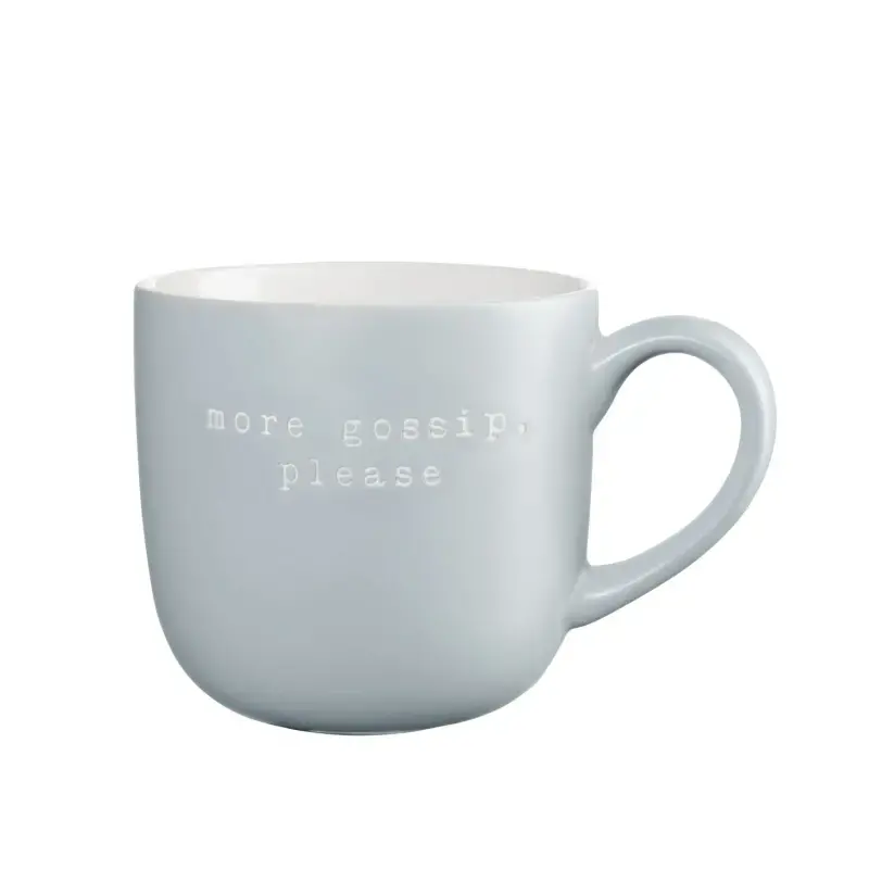 Asa Mug – 'More Gossip, Please', 11 Cm Diameter, 10.5 Cm Height, 0.6 L 1