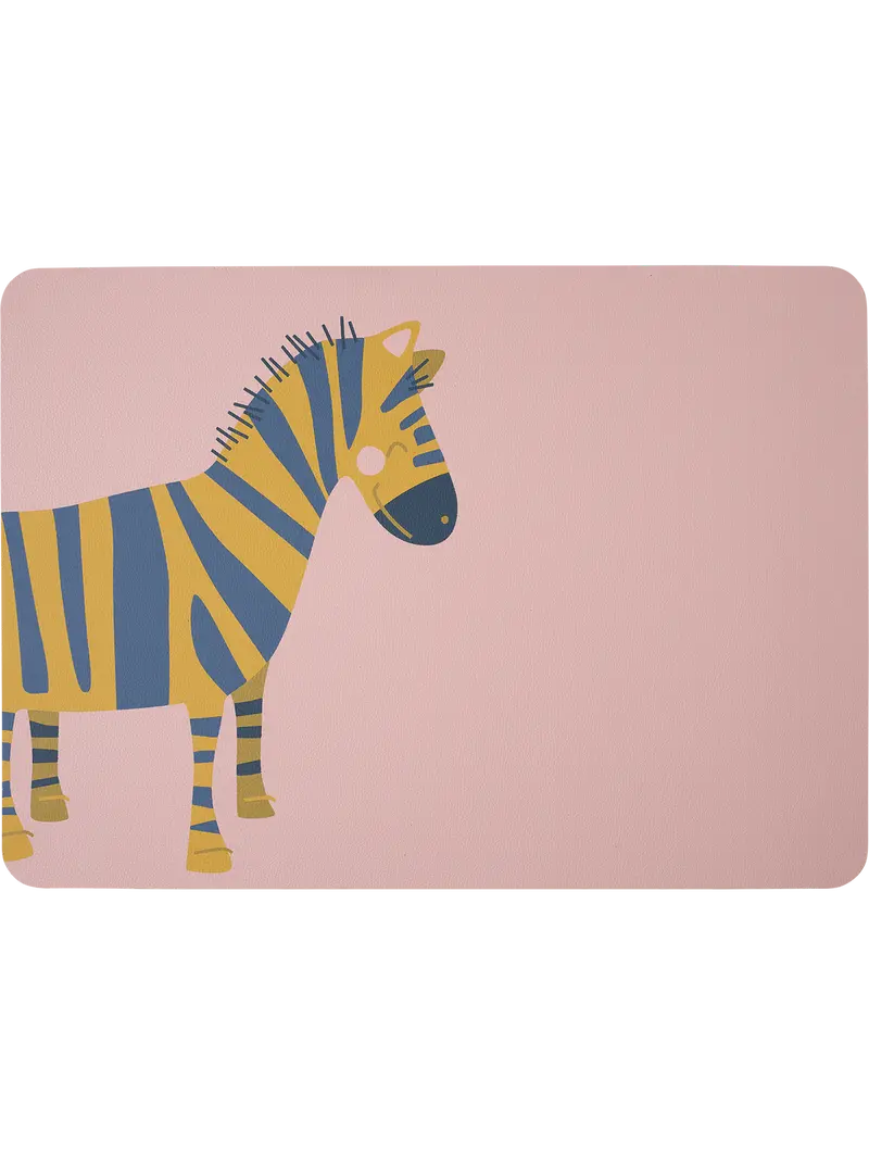 Asa Zebra Zoe Woven Placemat 1