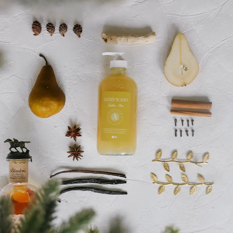 Auratae Golden Pear Hand Soap – Botanical Foaming Cleanser 1