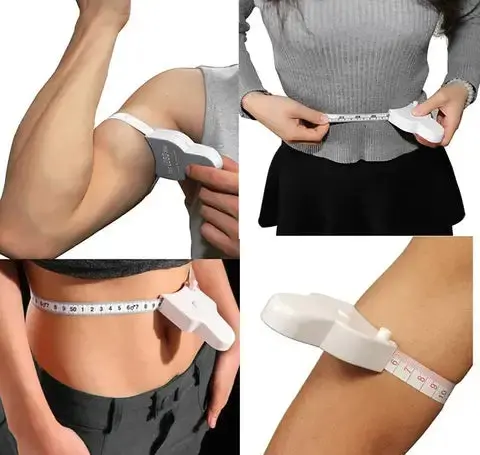 Auto-Retracting Body Tape Measure – Digital Fit Tracker With Memory Function 1