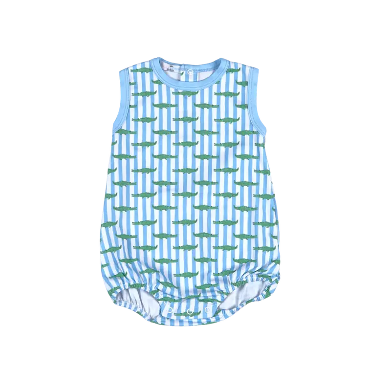 Baby Loren Boys’ Bayou Bubble – Easy-Dress Cotton Style 1