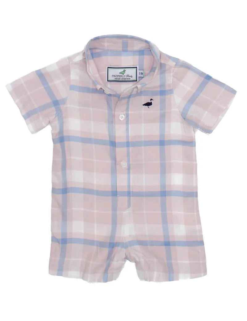 Baby Seasonal Shortall In Watersound – Nautical-Inspired Everyday Wear 1