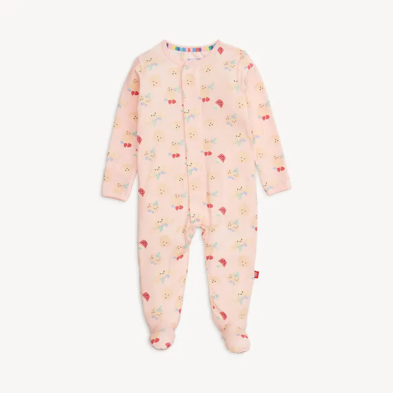 Bake My Day Modal Infant Footed Pajamas 1