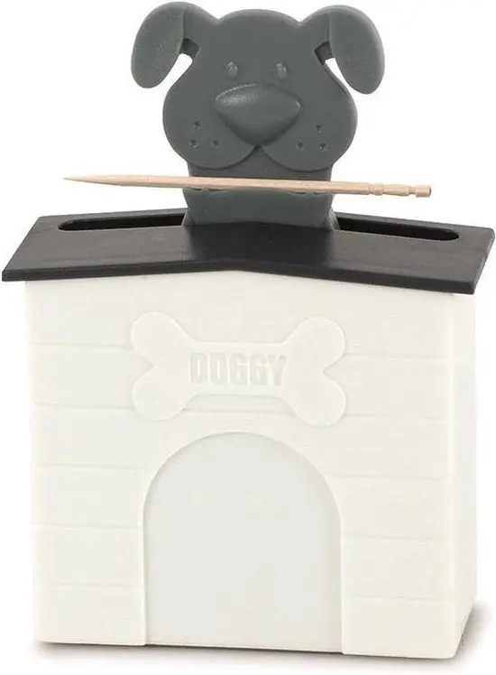 Balvi Woof Toothpick Holder – Playful Dog-Shaped Ceramic Dispenser 1