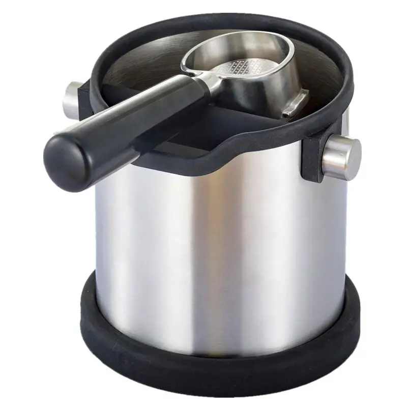Basic Round Knock Box For Espresso Portafilter Cleaning 1