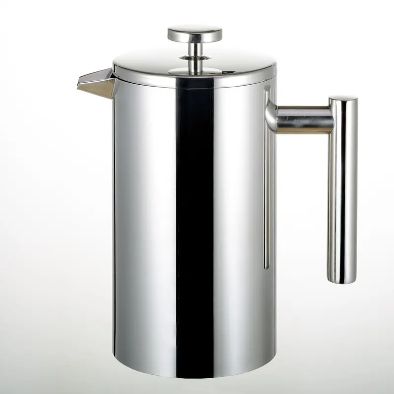 Basic Stainless Steel French Press Coffee Maker 1