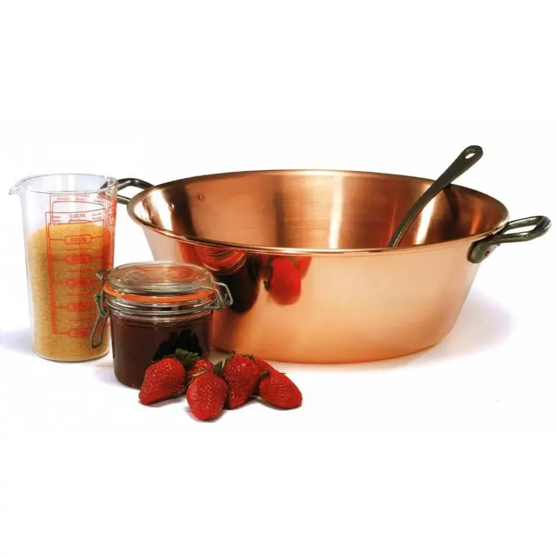 Baumalu Copper Jam Pot – 38 Cm Wide, 9L Capacity 1