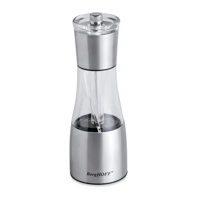 Berghoff Essentials Salt & Pepper Grinder Duo – Adjustable Ceramic Mill Set 1