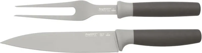 Berghoff Leo Line 2-Piece Slicing Set – Precision Chef’S Knife & Fork Combo 1