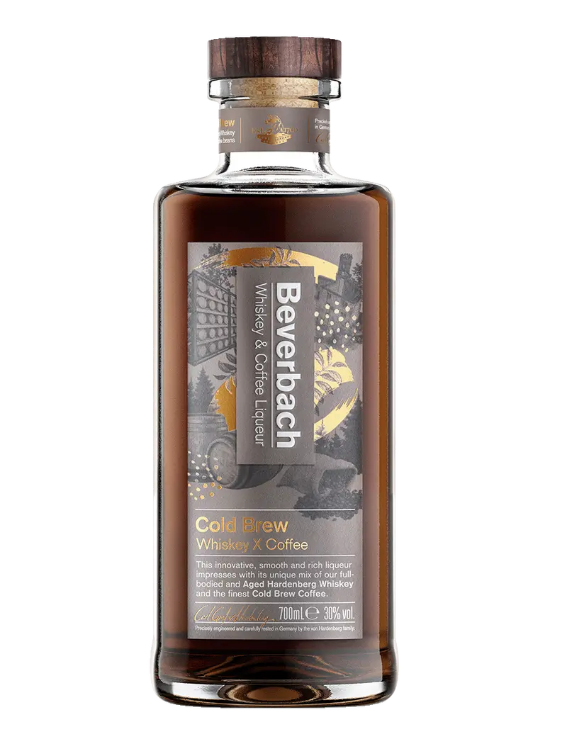 Beverbach Whiskey-Infused Cold Brew Coffee – 700 Ml, Usa Craft Blend 1