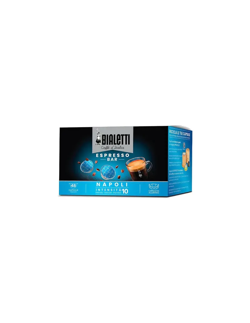 Bialetti Napoli Roast Coffee Capsules – 48-Pack 1