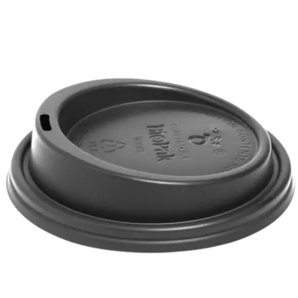 Biopak 90Mm Plant-Based Eco Lids 1
