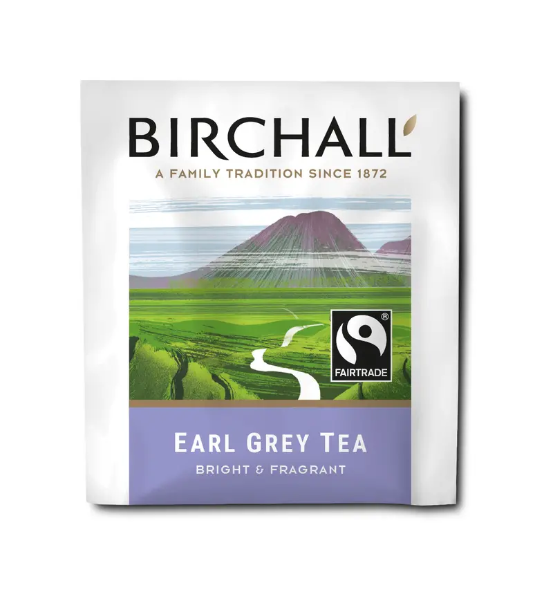 Birchall Earl Grey Black Tea – Bergamot-Infused Enveloped Bags 1