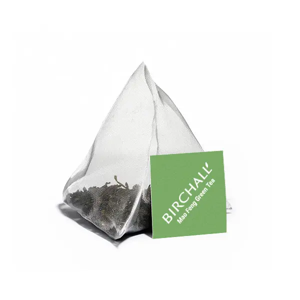 Birchall Fresh Green Tea – Prism-Designed Tagged Bags 1