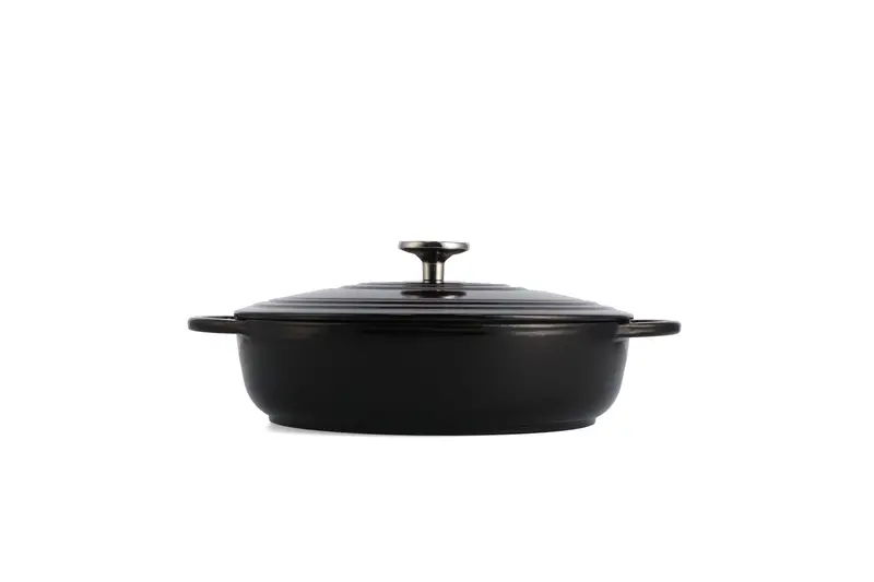 Bk Bourgogne Low Dutch Oven – Jet Black, 28 Cm (4 L) 1
