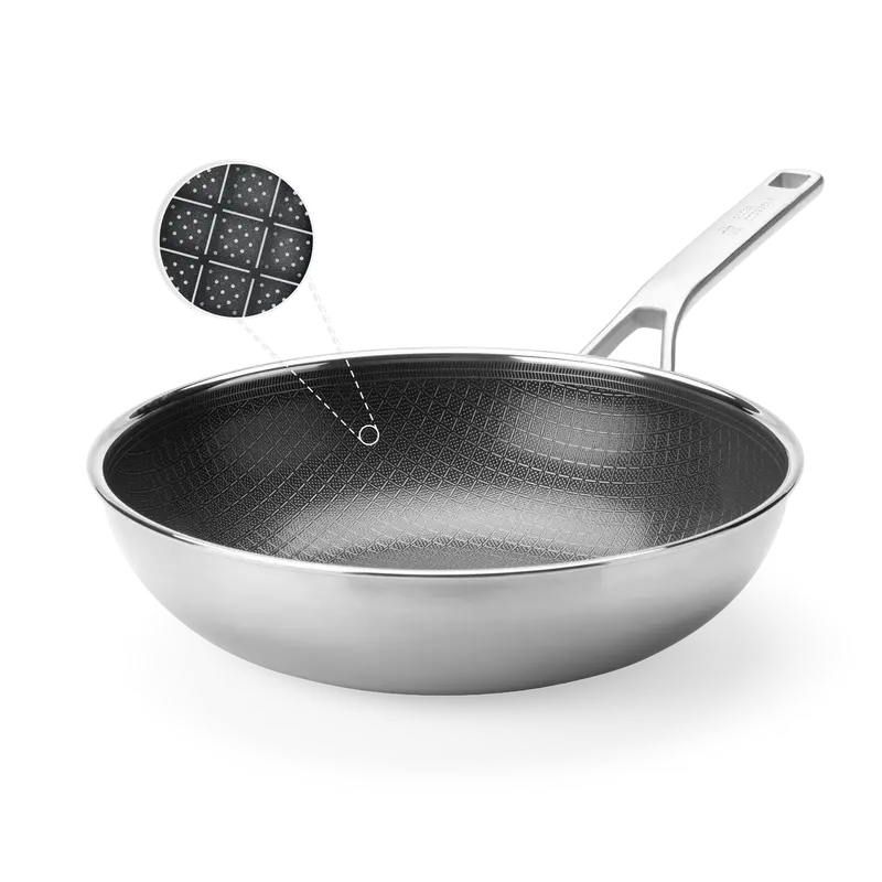 Bk Peter Goossens Durabond Wok – 28 Cm, Reinforced Aluminum Alloy 1